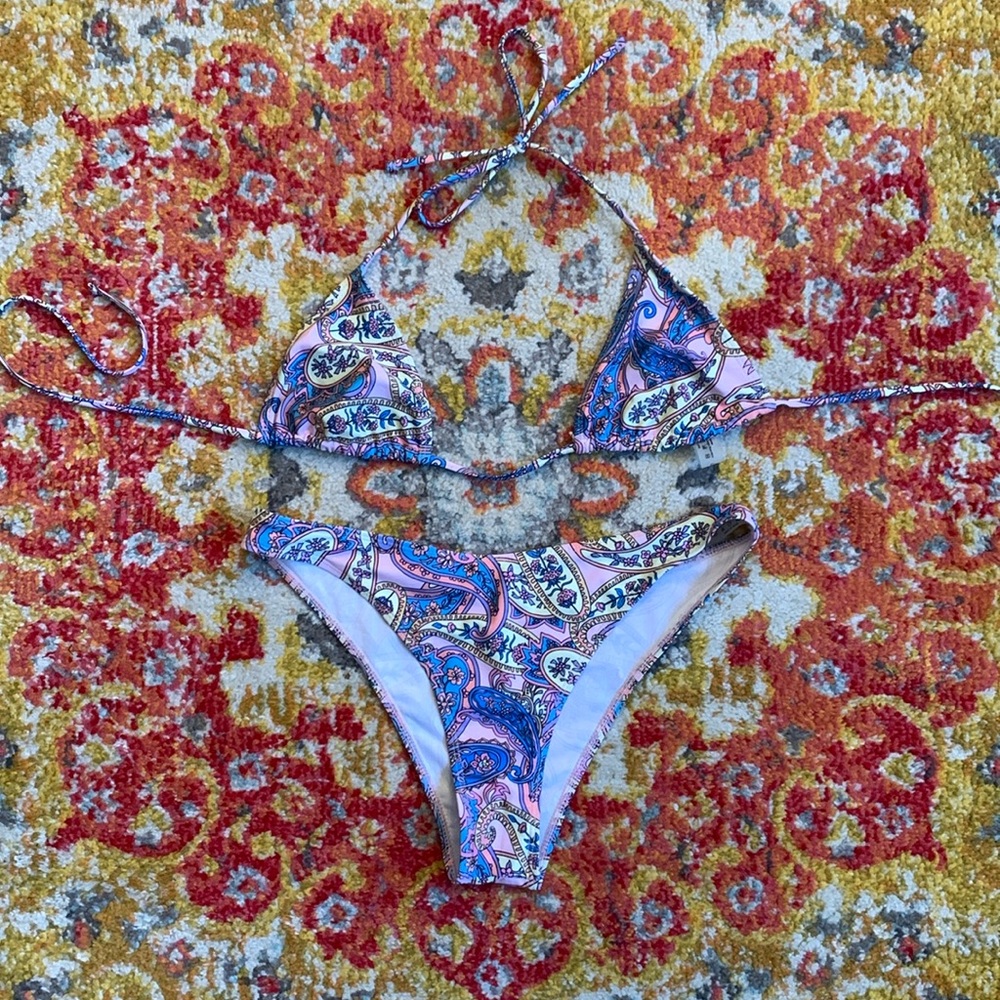 SHEIN Paisley Bikini